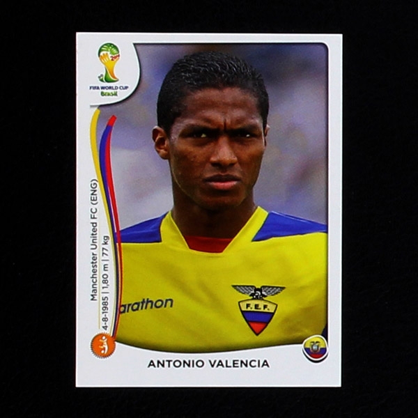Brasil 2014 No. 369 Panini sticker Antonio Valencia