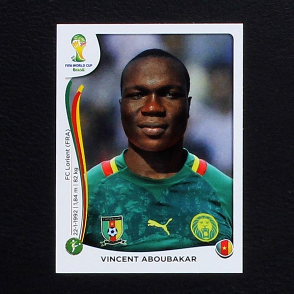 Brasil 2014 No. 103 Panini sticker Vincent Aboubakar