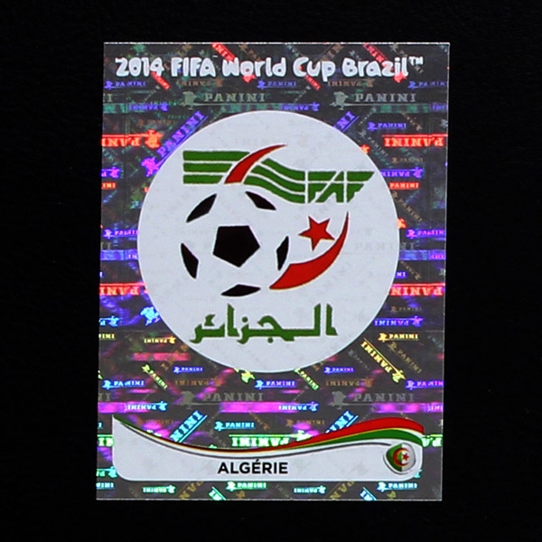 Panini 583 Logo Emblem Algerie Algerien FIFA WM 2014 Brasilien 