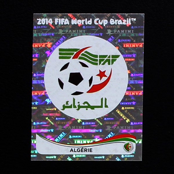 Brasil 2014 Nr. 583 Panini Sticker Algerie Wappen