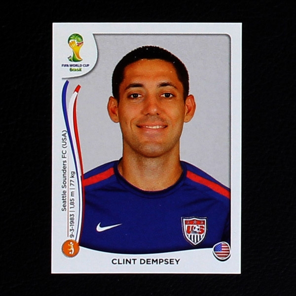 Brasil 2014 Nr. 559 Panini Sticker Clint Dempsey
