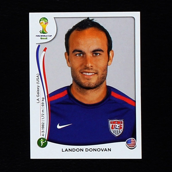 Panini 561 Landon Donovan USA FIFA WM 2014 Brasilien