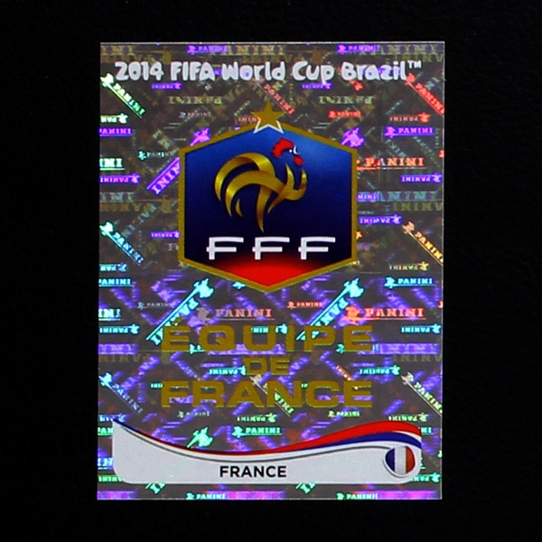 Brasil 2014 No. 374 Panini sticker France badge