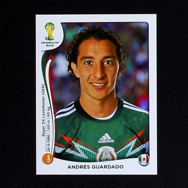 Brasil 2014 Nr. 079 Panini Sticker Andres Guardado