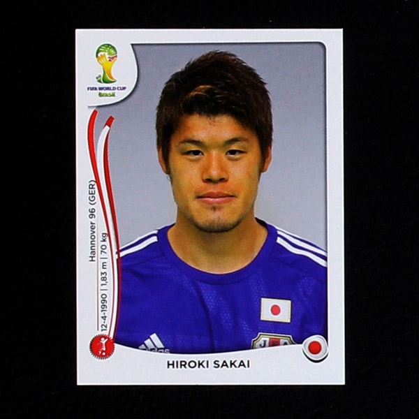 Brasil 2014 No. 249 Panini sticker Hiroki Sakai