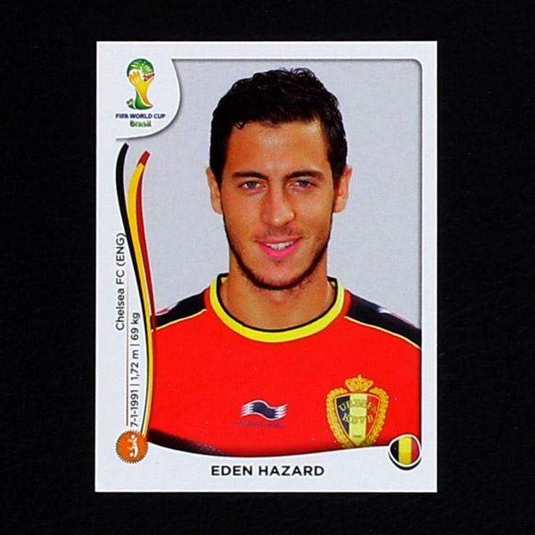 Brasil 2014 Nr. 578 Panini Sticker Eden Hazard