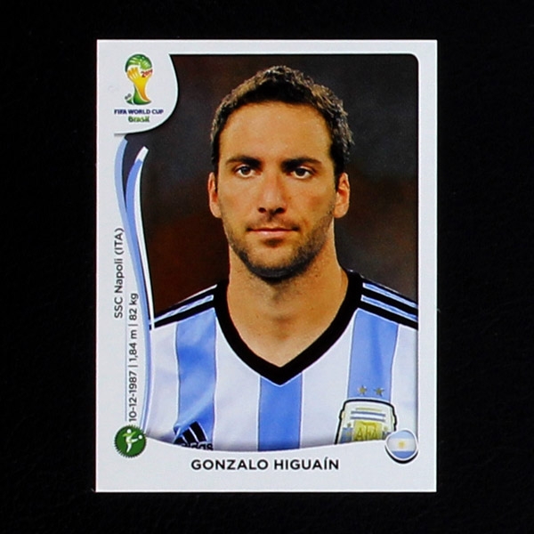 Brasil 2014 No. 429 Panini sticker Gonzalo Higuain