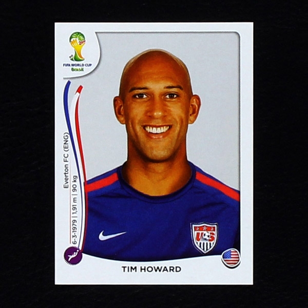 Brasil 2014 No. 547 Panini sticker Tim Howard