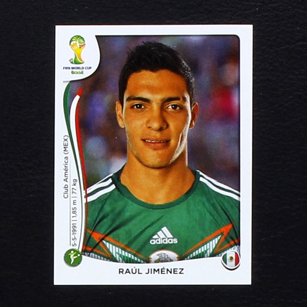 Brasil 2014 No. 087 Panini sticker Raul Jimenez