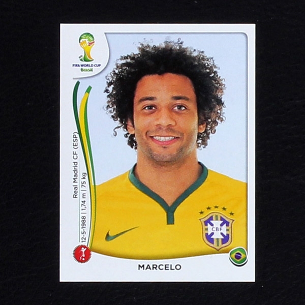 Brasil 2014 Nr. 038 Panini Sticker Marcelo