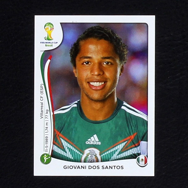 Brasil 2014 No. 083 Panini sticker Giovani Dos Santos