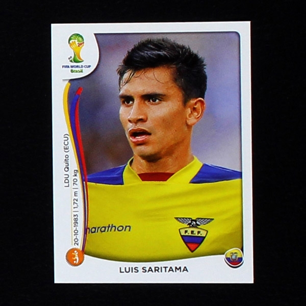 Brasil 2014 No. 365 Panini sticker Saritama