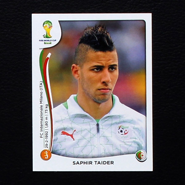 Brasil 2014 Nr. 596 Panini Sticker Saphir Taider