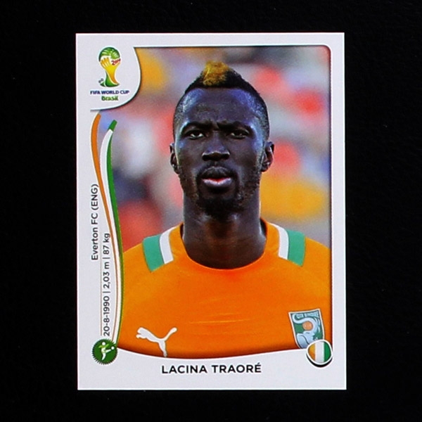 Brasil 2014 No. 239 Panini sticker Traore
