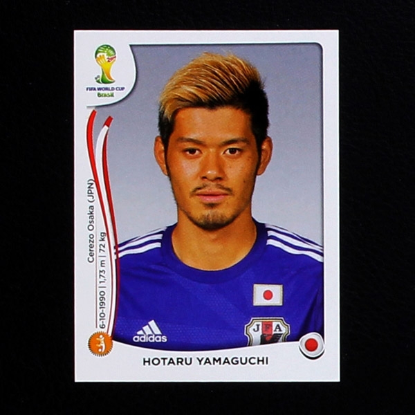 Brasil 2014 No. 254 Panini sticker Yamaguchi