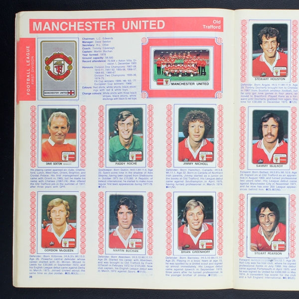 Pick & Choose The Stickers You Need Panini Football 79 Stickers 1979 VGC! 