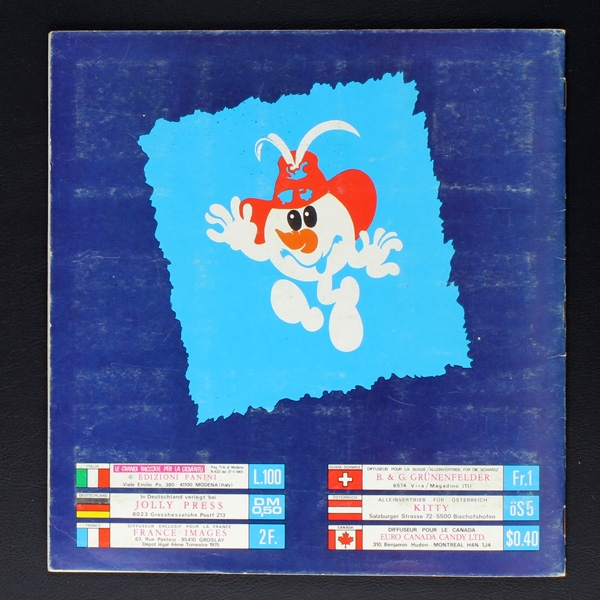 Innsbruck 76 Panini Sticker Album komplett