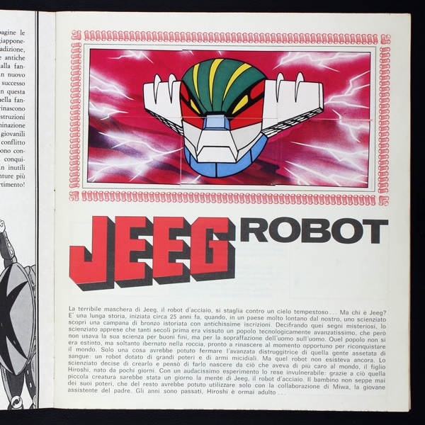 Jeeg Robot Panini Sticker Album komplett - IT