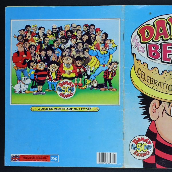 Dandy Beano Panini sticker album complete - GB