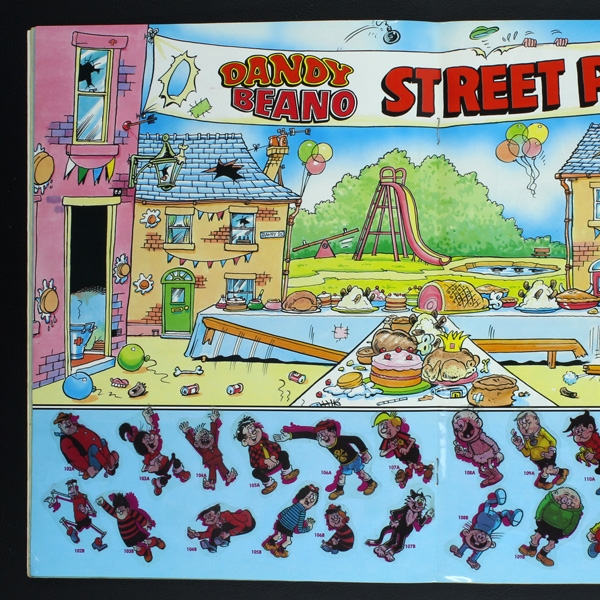 Dandy Beano Panini Sticker Album komplett - GB
