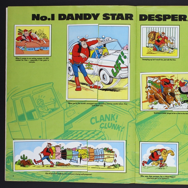 Dandy Beano Panini sticker album complete - GB