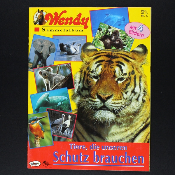 Wendy, Tiere die unseren Schutz brauchen Ehapa Album komplett