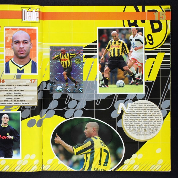 Borussia Dortmund 2000 Panini Sticker Album komplett