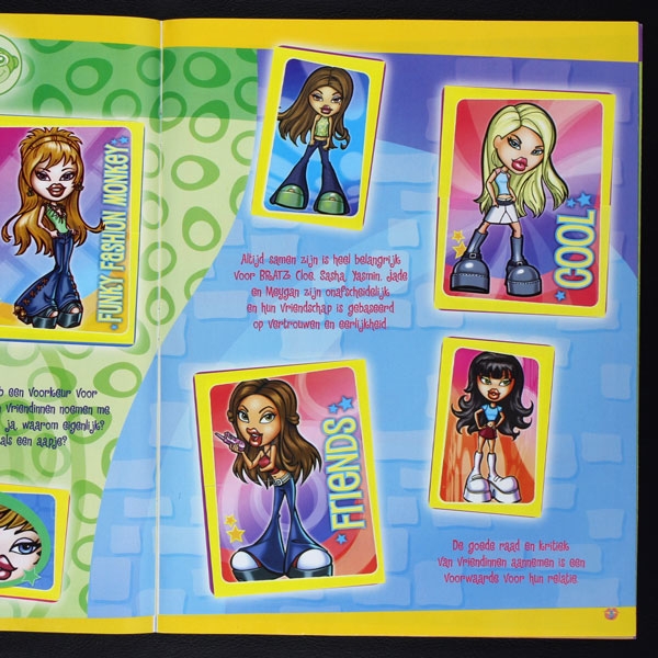 Bratz Panini Sticker Album komplett Frankreich