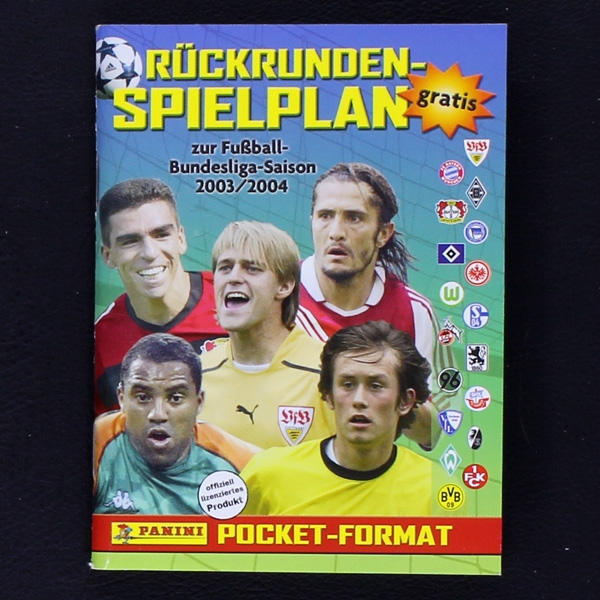 Fußball 2003 Panini Album komplett - Pocket Version