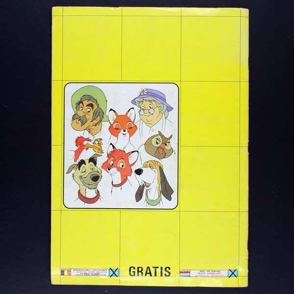 Rox et Rouky Panini sticker album complete - NL