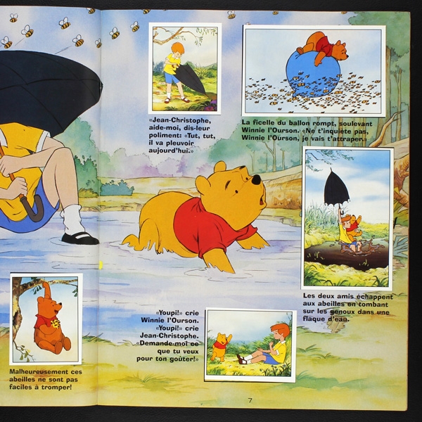 Winnie L'ourson Panini Sticker Album komplett - B