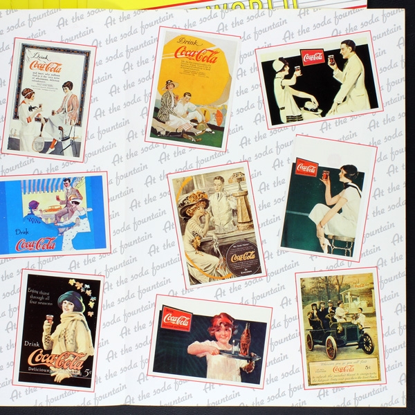 The World of Coca Cola Panini sticker album complete