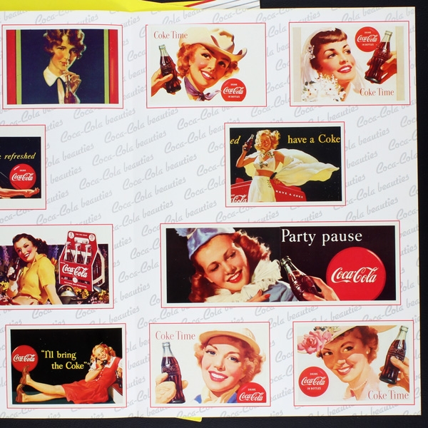 The World of Coca Cola Panini sticker album complete
