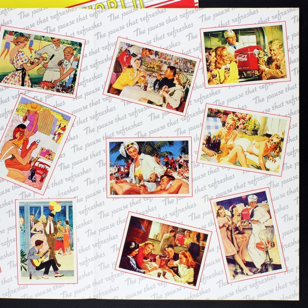 The World of Coca Cola Panini sticker album complete