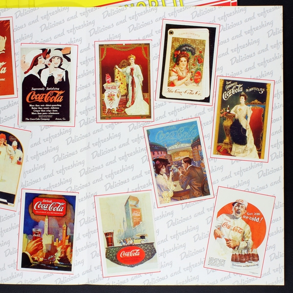 The World of Coca Cola Panini sticker album complete