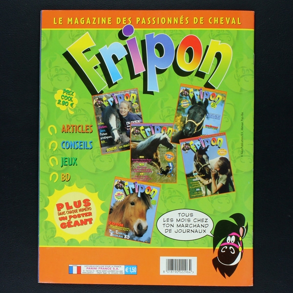 Frere des Ours Panini Sticker Album komplett - F