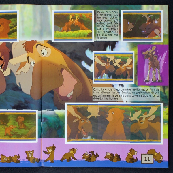 Frere des Ours Panini Sticker Album komplett - F