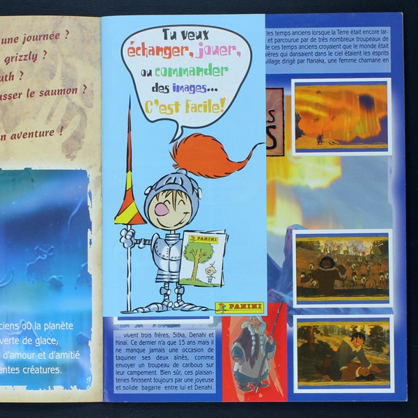 Frere des Ours Panini Sticker Album komplett - F