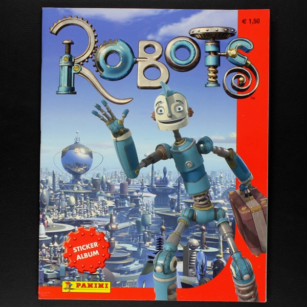 Robots Panini Sticker Album