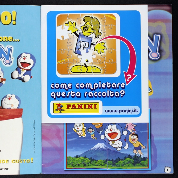 Doraemon Panini sticker album complete - I