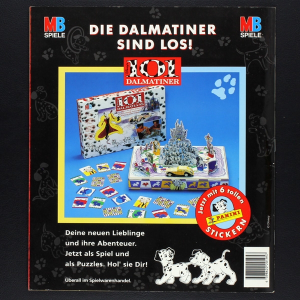 101 Dalmatiner Panini sticker album complete