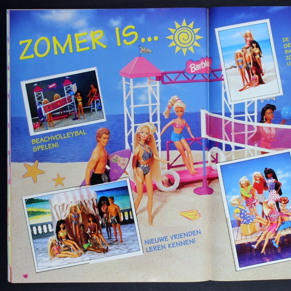 Barbie Fashion Panini Sticker Album komplett - NL