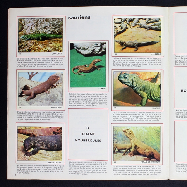 Le monde des Animaux 1970 Panini Sticker Album teilgefüllt - NL