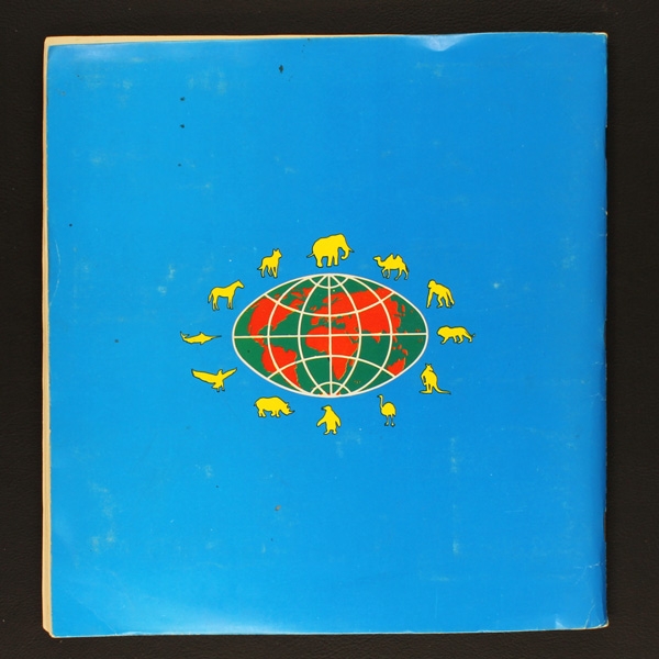 Le monde des Animaux 1970 Panini Sticker Album teilgefüllt - NL