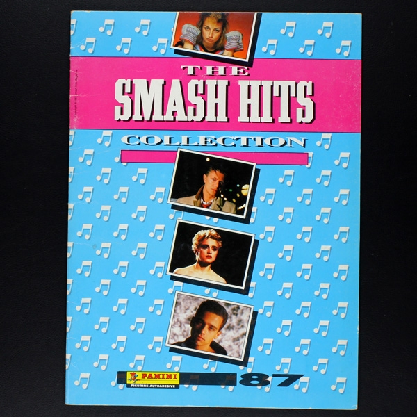 Smash Hits 87 Panini Sticker Album