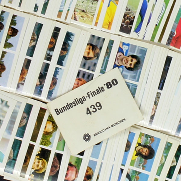 Bundesliga Finale 80 Americana Leeralbum + 318 Sticker
