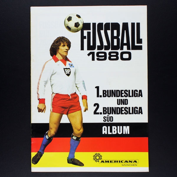 Fußball 1980 Süd Americana Sticker Leeralbum