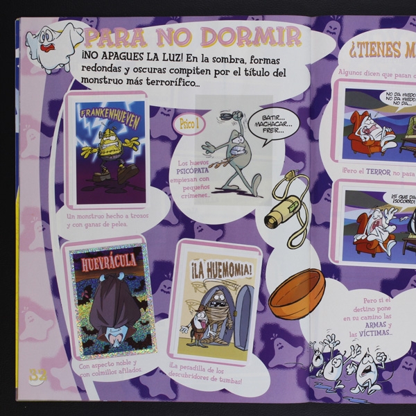 Huevos Panini Sticker Album teilgefüllt - E