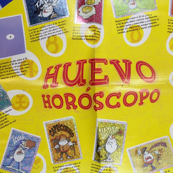 Huevos Panini Sticker Album teilgefüllt - E