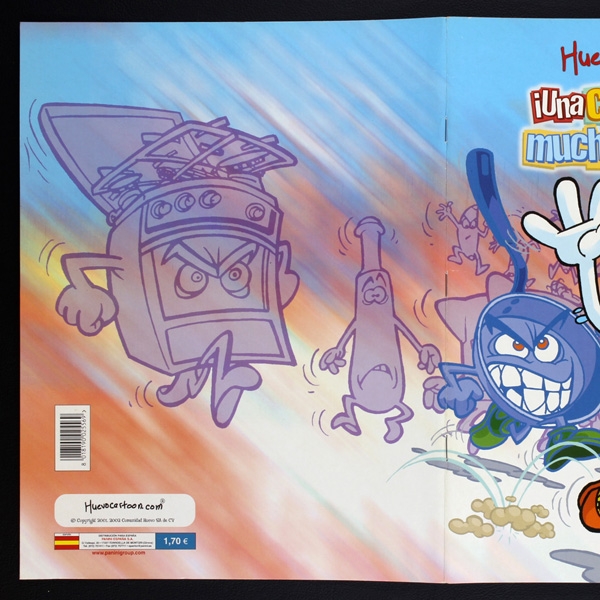 Huevos Panini Sticker Album teilgefüllt - E